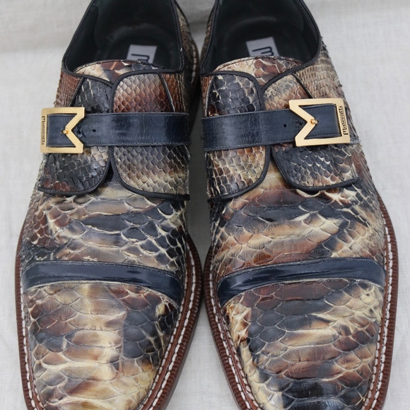 MASERATTI Python snake mens shoes size 11 Spain - Picture 2 of 8